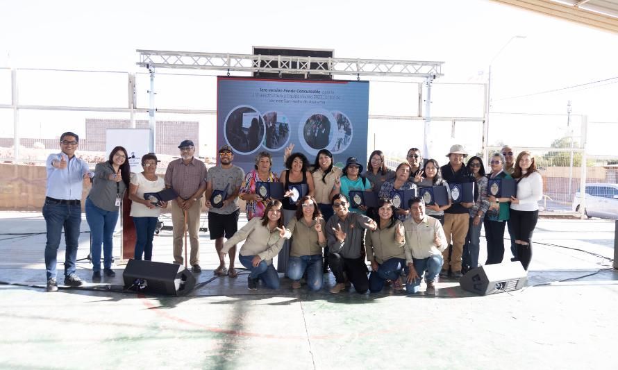 Exitoso cierre de la primera versión de los Fondos Concursables para JJVV de San Pedro de Atacama