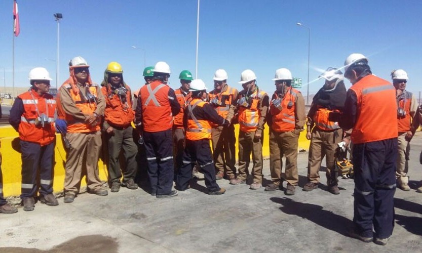 Ministra Williams conmemoró Día del Trabajador en División Gabriela Mistral de Codelco