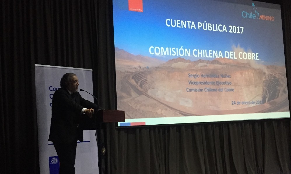 Cochilco dio a conocer su cuenta pública 2017