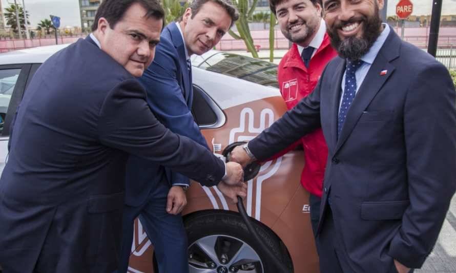 Antofagasta suma su primer cargador eléctrico en la ‘Electro Ruta del Cobre’