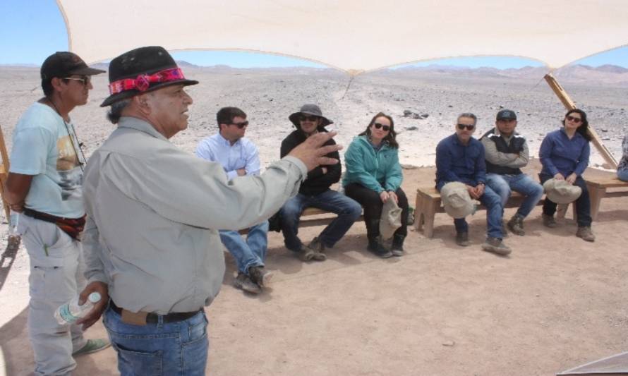 Parque Arqueológico Chug Chug es apoyado por Fondo Patrimonial de Minera El Abra