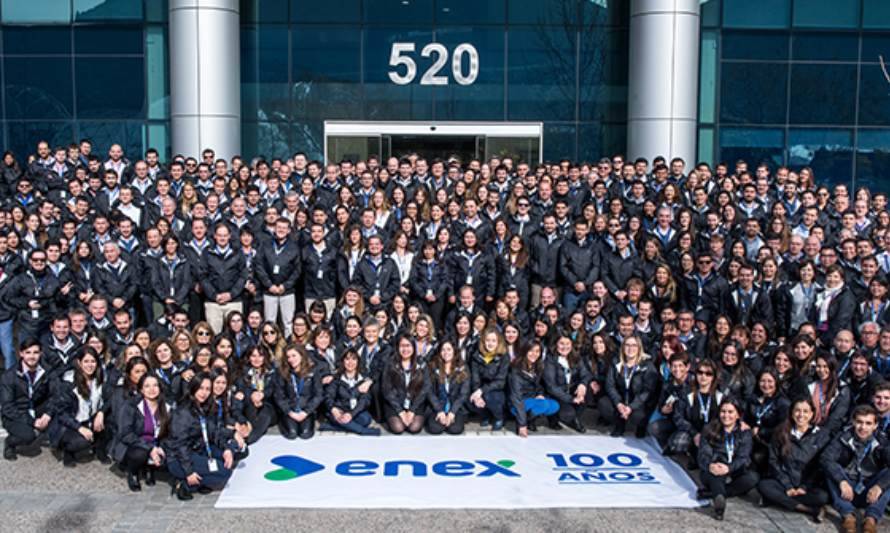 Enex celebra sus 100 años junto a sus colaboradores