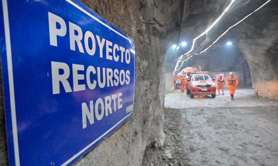 Proyecto Recursos Norte de El Teniente ya está operativo y produciendo