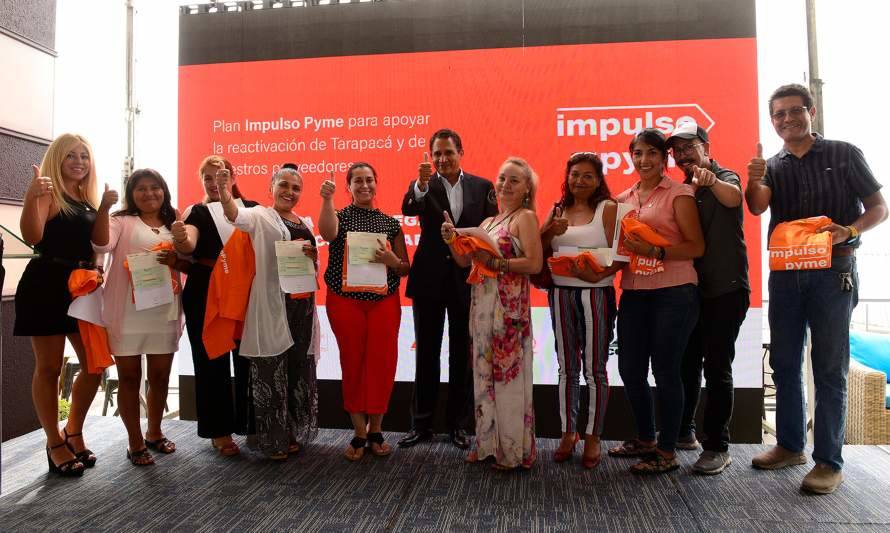 Quinta entrega de apoyos de Impulso Pyme marca nuevo comienzo para mipymes de Tarapacá