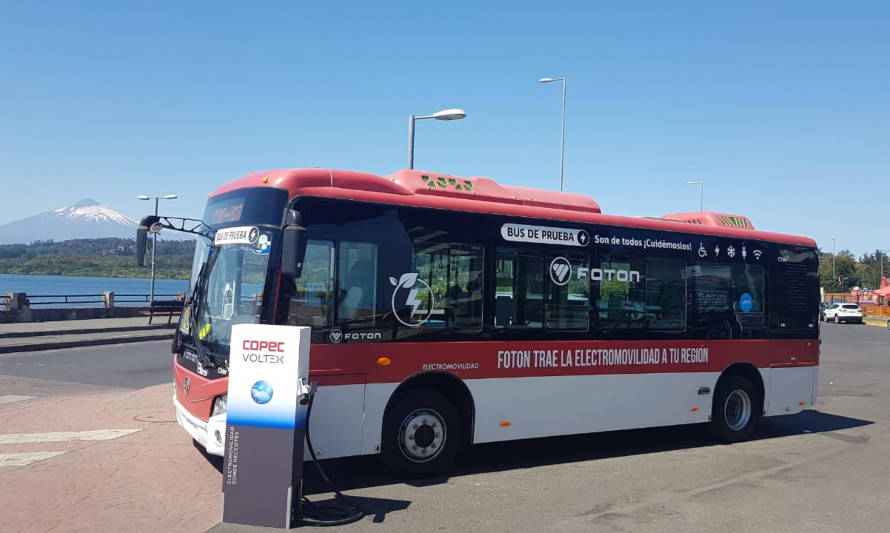 Bus eléctrico realizará pruebas en Villarrica