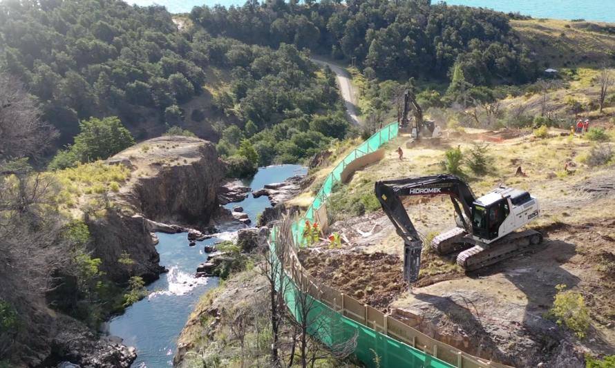 Edelaysén construye hidroeléctrica Los Maquis sin contar con derechos de agua definitivos para su operación