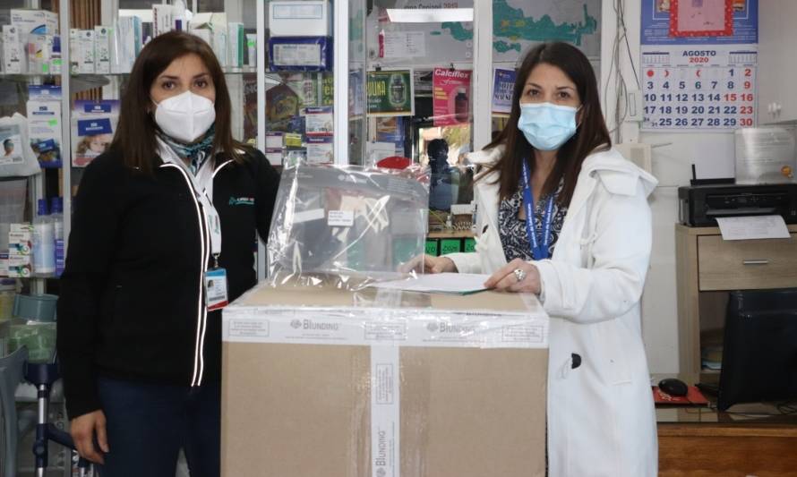 Caserones donó 3 mil escudos faciales al Servicio de Salud de Atacama