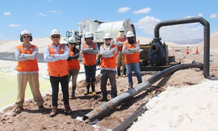Conoce los nuevos equipos para la recuperación de salmuera de SQM en Atacama