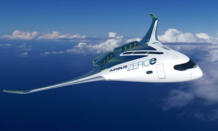 Presentan prototipos de aviones propulsados por hidrógeno