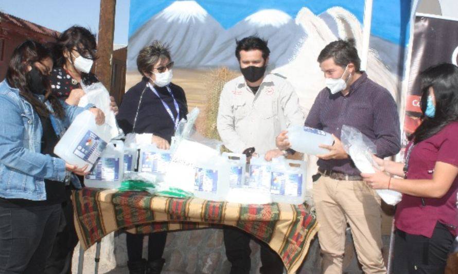 Minera El Abra donó insumos médicos a Centros de Atención Primaria de Urgencia de Alto El Loa