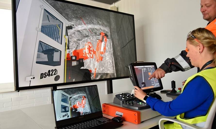 Sandvik Mining presentó simulador de entrenamiento para perforación subterránea