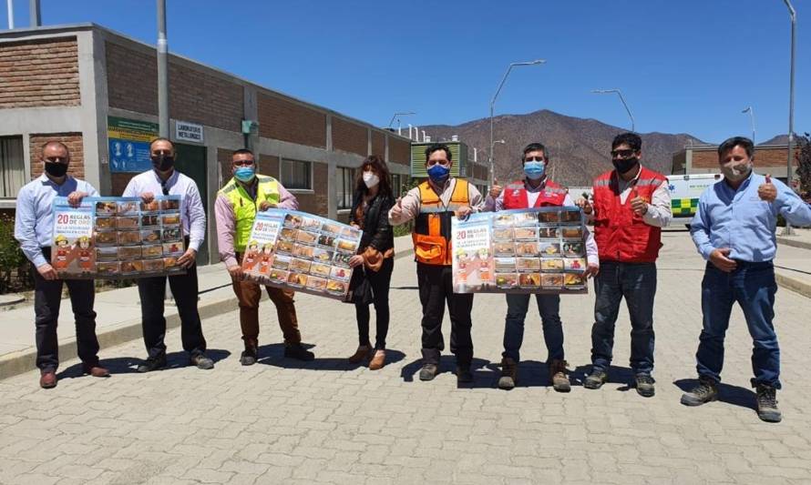 Sernageomin lanzó campaña de seguridad “La Minería se Cuida” en Coquimbo y el Maule