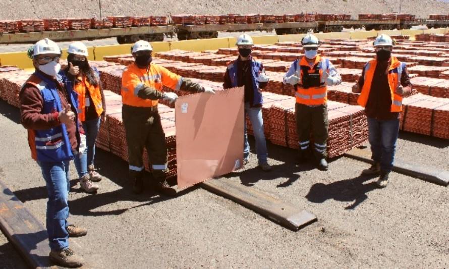 El Abra concretó su primer embarque con cátodos de cobre con clasificación Copper Mark 