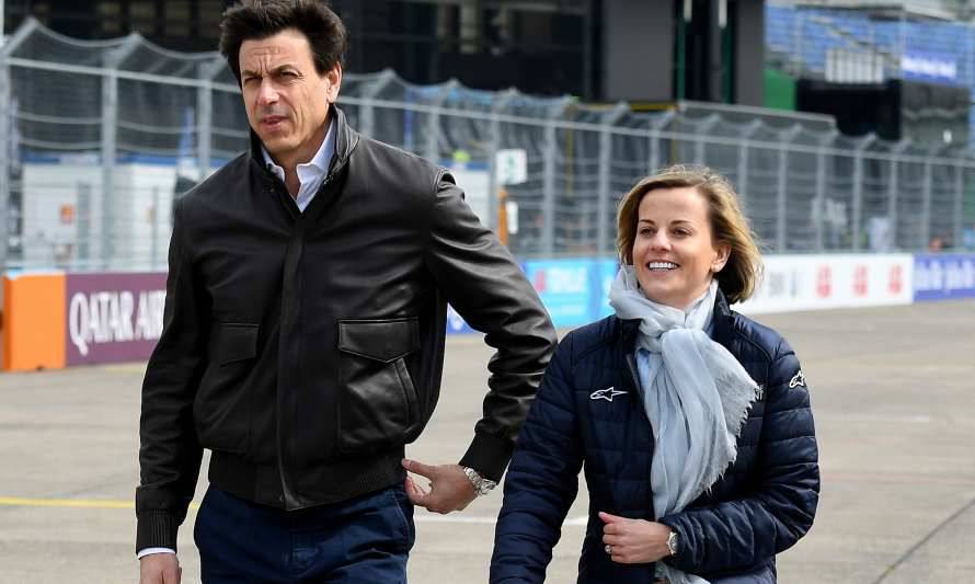 Susie y Toto Wolff: “Somos afortunados de hacer lo que amamos”