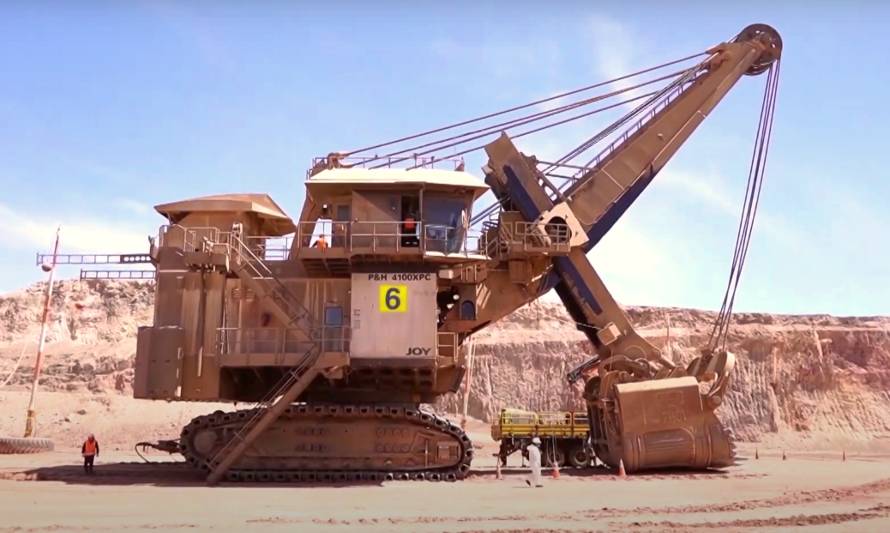Sierra Gorda logra batir el récord diario de carga de mineral