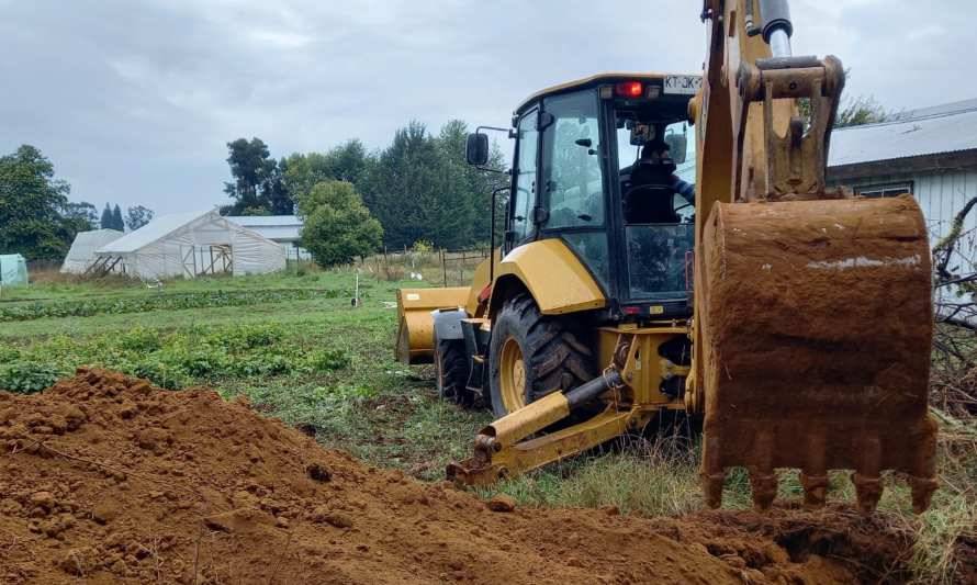 Comienza construcción de invernadero geotérmico para comuna de Máfil