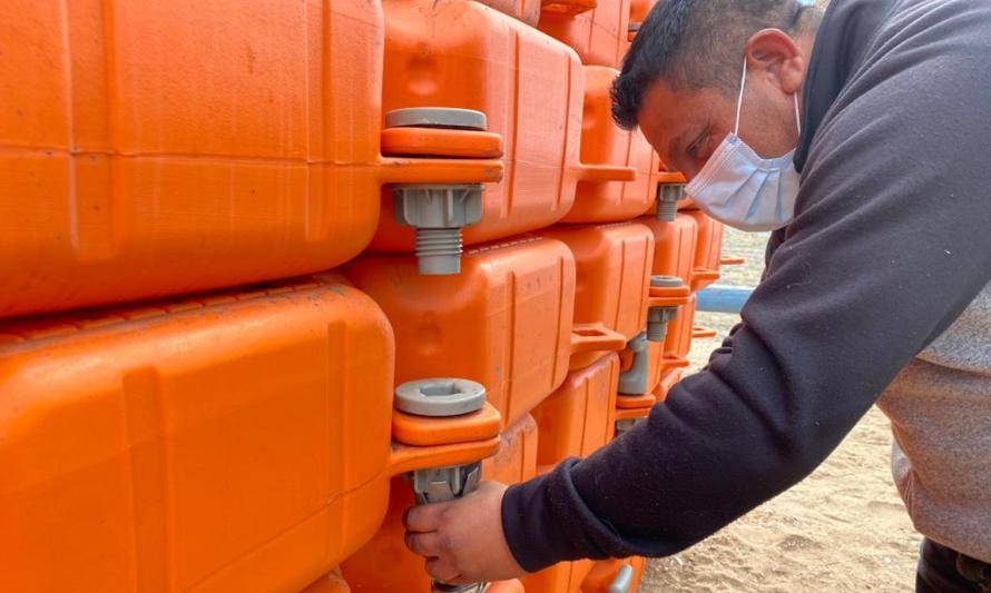 Codelco hizo entrega de muelle flotante al Sindicato de Pescadores S-24 de Quintero