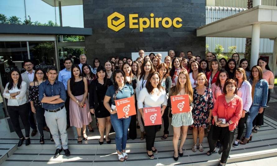 Epiroc obtuvo certificación en la Norma 3262 de Igualdad de Género y Conciliación