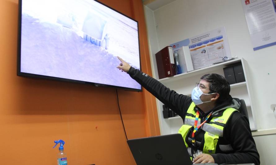 Radomiro Tomic utiliza drones para mejorar su operación y fortalecer la seguridad