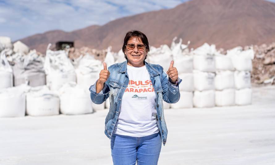 Emprendedora tarapaqueña diversificará uso de la sal