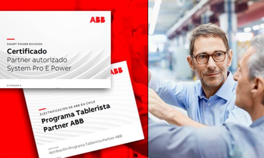 ABB entrega certificación en Chile a tableristas eléctricos