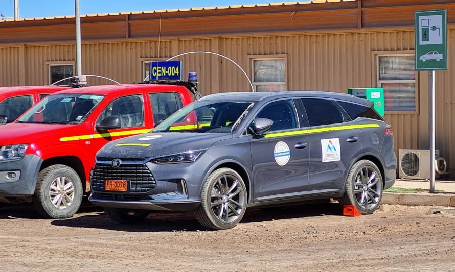 Minera Centinela cuenta con su primer vehículo 100% eléctrico operativo en faena  