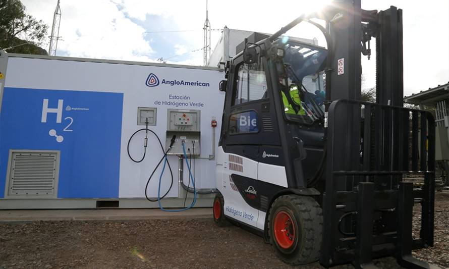 Anglo American inauguró su primera hidrogenera
