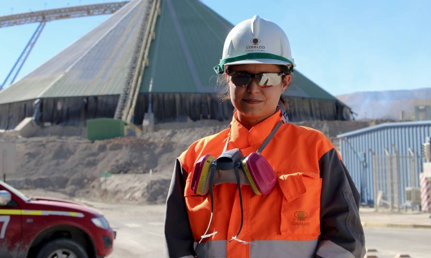 Chuquicamata cuenta con su primera superintendenta de Operación Planta de la gerencia de Extracción y Lixiviación