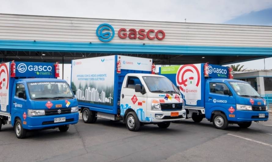 Gasco incorpora el primer vehículo eléctrico a su flota de distribución