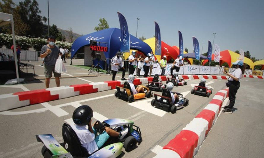 Carrera de E-karts llega a las localidades de María Elena y Tocopilla