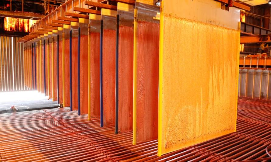 Antofagasta Minerals cumple su meta de producción 2021 con 721.500 toneladas de cobre fino