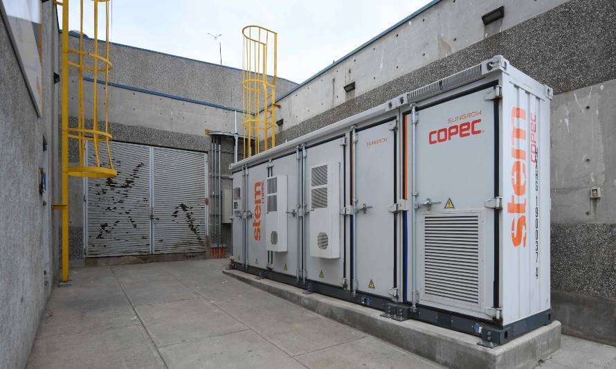 Copec instaló el sistema de almacenamiento inteligente de la Primera Planta de Energía Virtual de Sudamérica