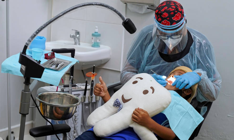 Operativo dental brindó más de 200 atenciones a niños y niñas de Tarapacá