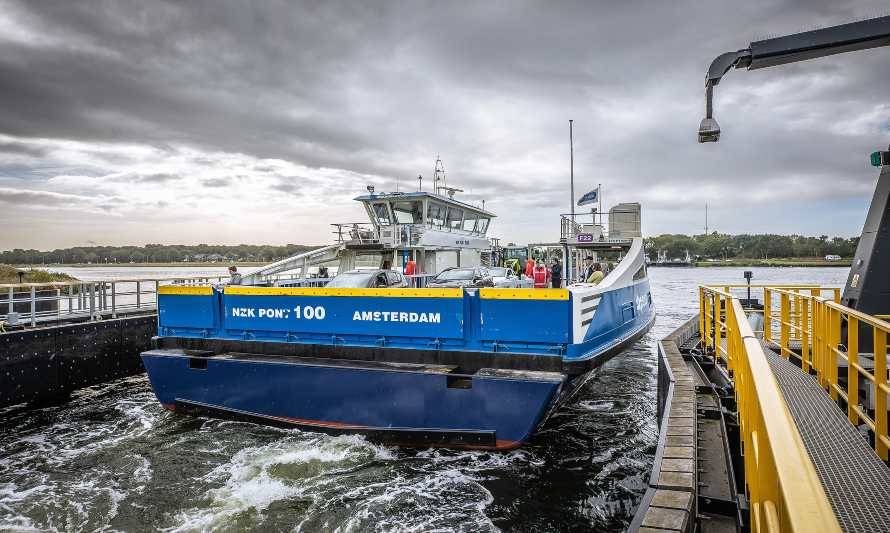Tecnología ABB garantiza carga rápida para los nuevos transbordadores eléctricos de Ámsterdam