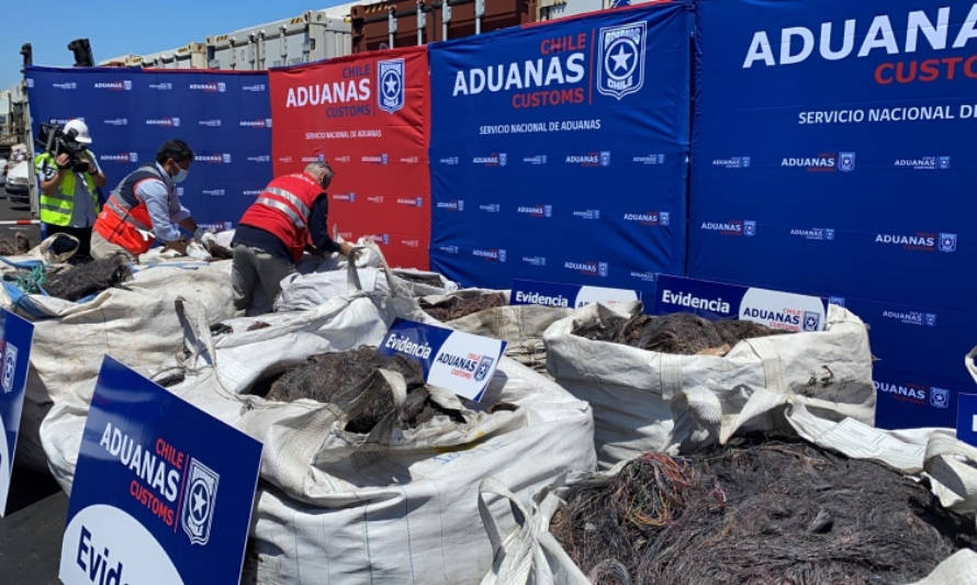 Aduanas evita exportación de más de 12 toneladas de cables de cobre robados 
