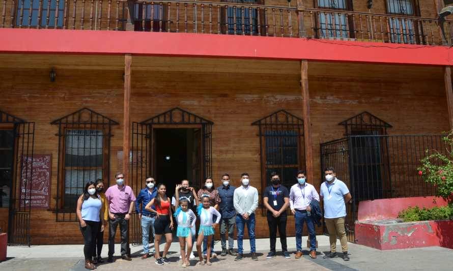 Minera El Abra apoyó restauración de Casa de la Cultura Hugo Vidal Zamorano
