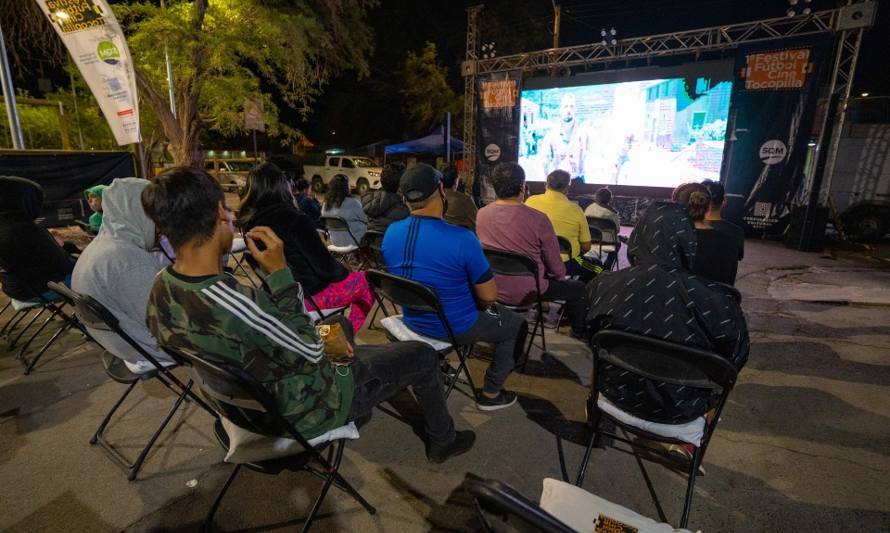 Festival de Fútbol Cine Tocopilla: Más de 1.800 personas disfrutaron estrenos y material inédito