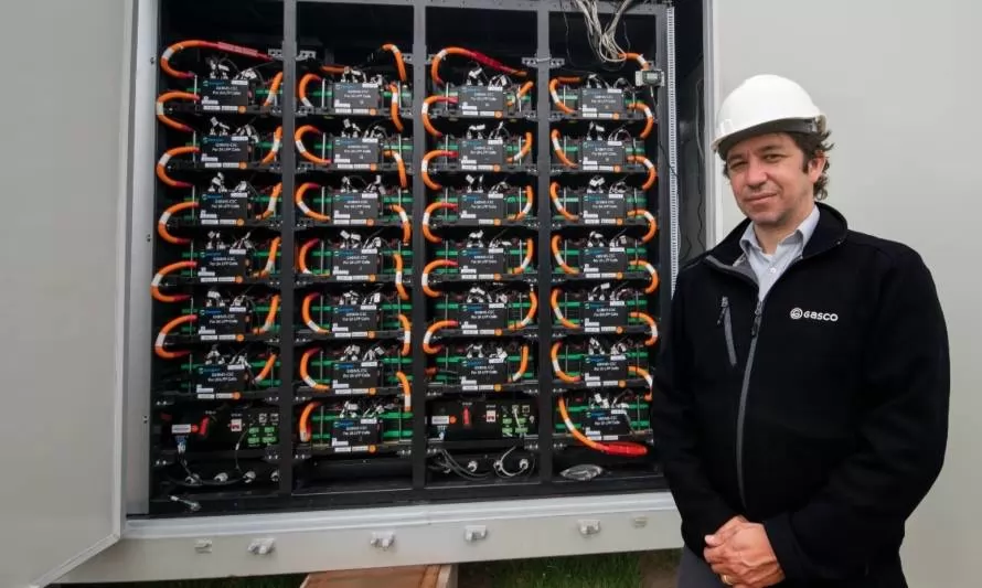 Gasco Luz desarrolla proyecto de batería de almacenamiento de energía a escala industrial para consumidores