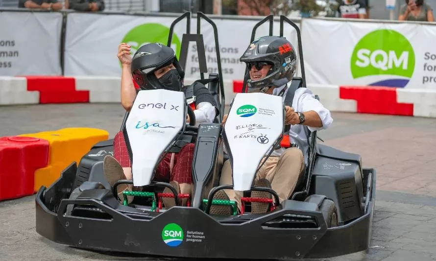 EXPONOR 2022 contará con una pista para E-Karts construida con plástico reciclado de la Patagonia