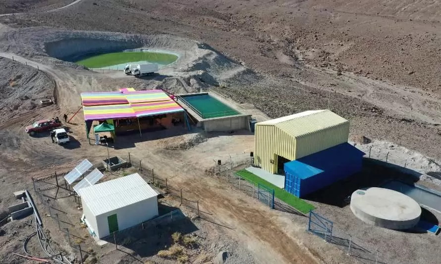 Comunidad Indígena Atacameña de Camar inauguró su primera planta de agua potable