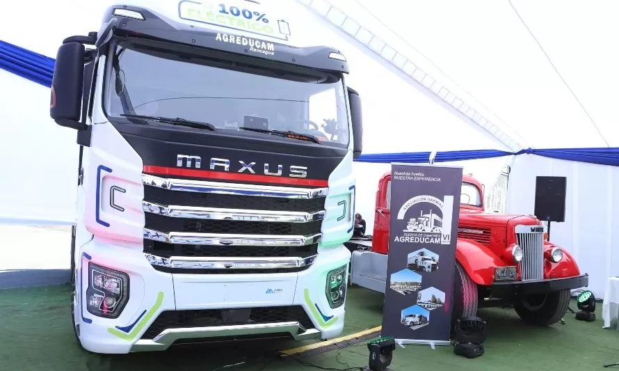 Inician prueba con camión 100% eléctrico para transporte de mineral en Rancagua