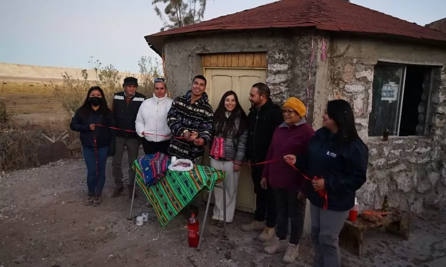 Comunidad La Isla de Conchi viejo inauguró sede comunitaria sustentable