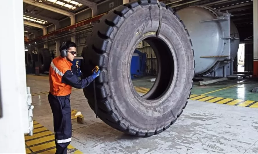 Conoce la primera planta automatizada de reciclaje de neumáticos para la minería