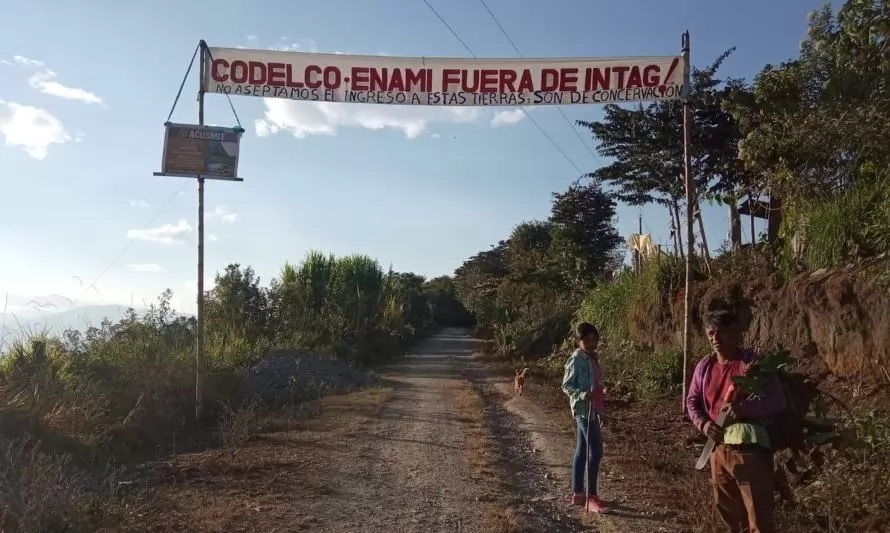 Corte ecuatoriana detuvo actividades de proyecto minero de Codelco