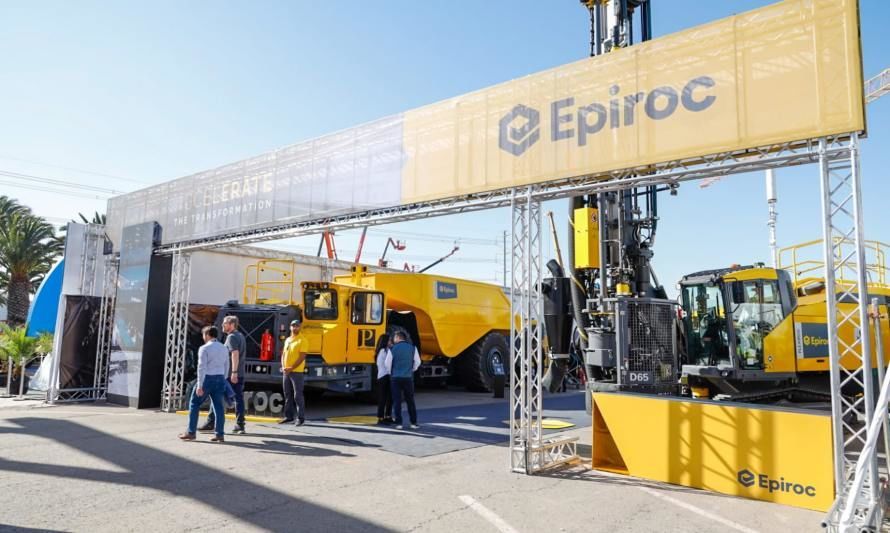 Epiroc Chile exhibirá completo portafolio de soluciones digitales en EXPOMIN 2023