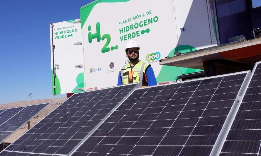 Parque Solar Tamaya recibió a la planta piloto móvil de H2V