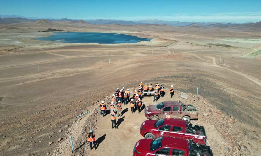 Comité de Riesgos y Desastres de Chañaral realizó visita al tranque Pampa Austral