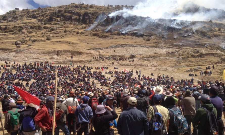 Perú extiende el estado de emergencia en el corredor minero y se esperan nuevas protestas