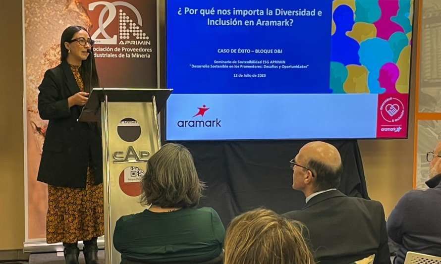 Aramark Chile destaca su compromiso con la diversidad e inclusión laboral en el sector minero