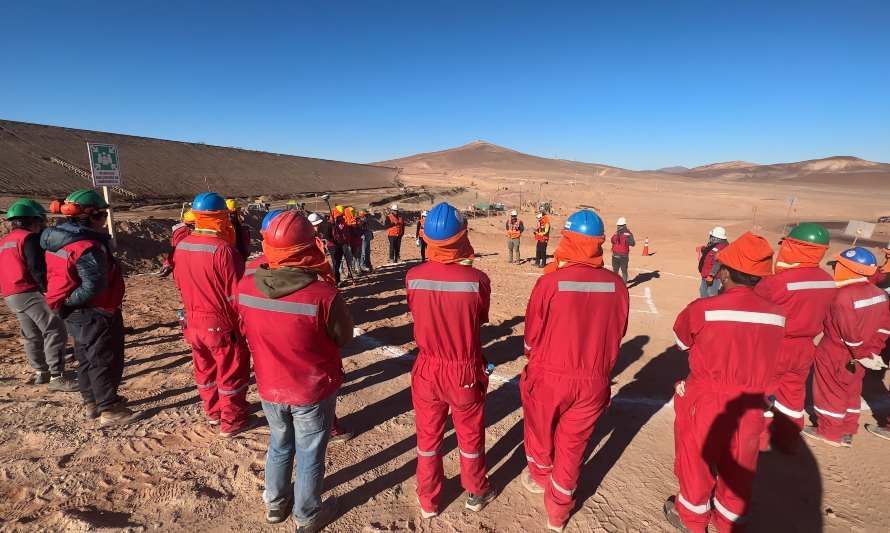 COGRID de Chañaral realiza su primer simulacro de emergencia junto a Codelco Salvador